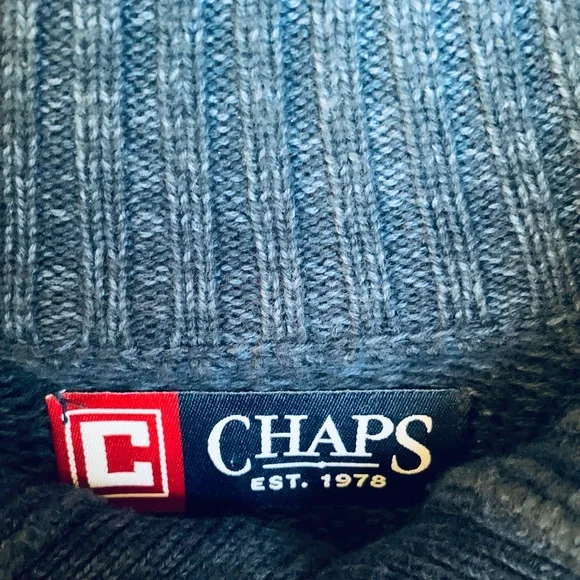 CHAPS MEN PULLOVER SWEATER - Picture 6 of 7